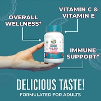 Organic Hair, Skin, & Nails Gummies - 60 Gummies (30 Servings)