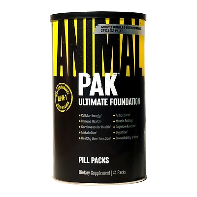 Animal Pak Ultimate Foundation Pill Packs - 44 Packs (22 Servings)