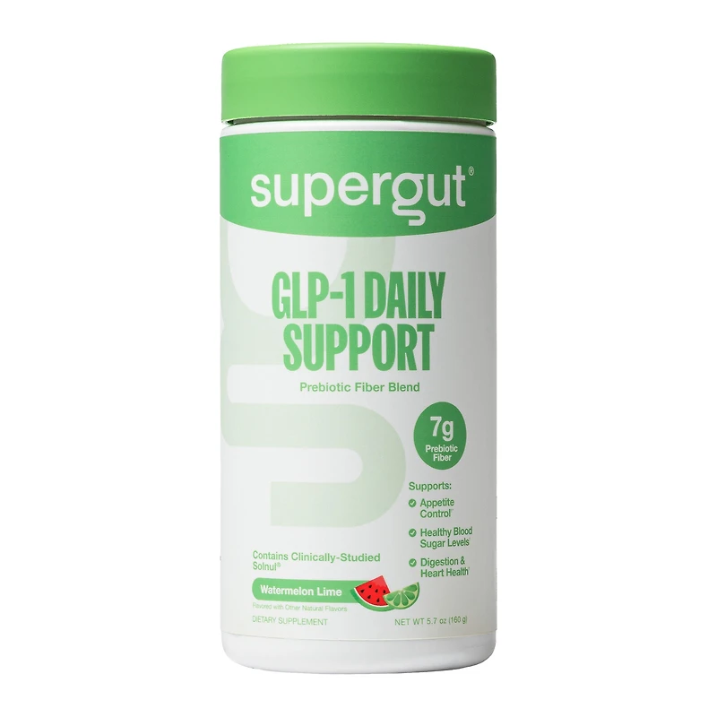 supergut Glp-1 Booster Gut Healthy Prebiotic Mix - Watermelon Lime (18 Servings)