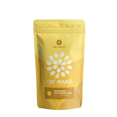Oat Mama Morning Sickness Tea Healthy - Meyer Lemon Ginger (14 Bags)