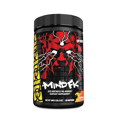 Mutant Mind Fk Nootropic Pre-Workout - Sour Peach (20 Servings)