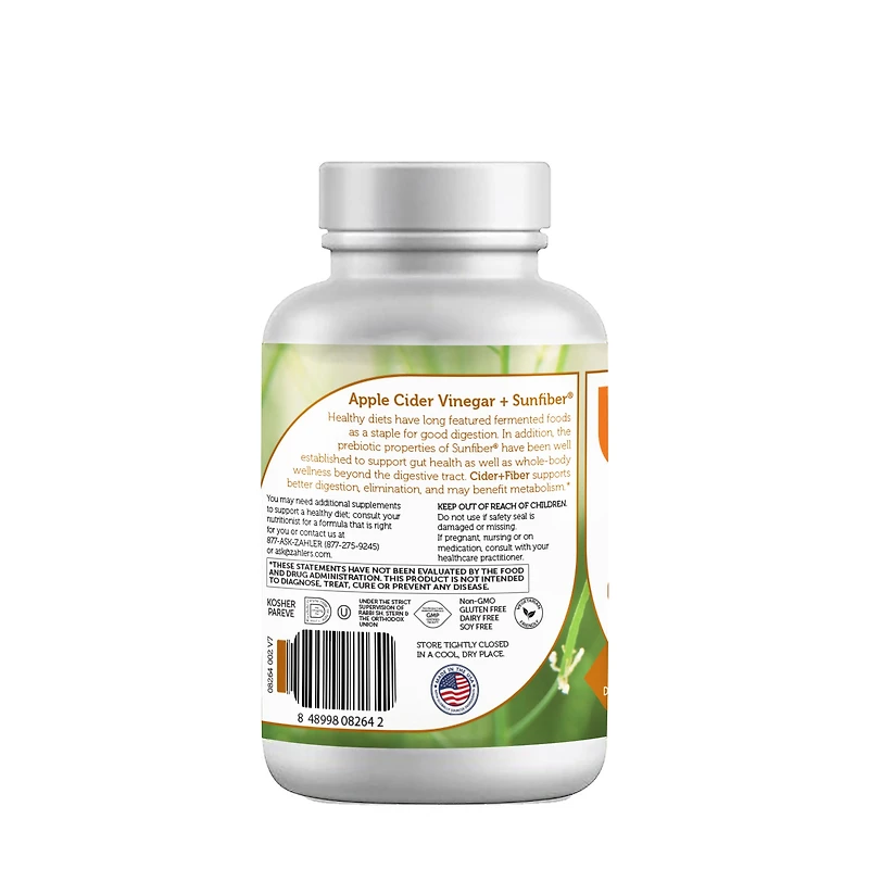 Cider + Fiber - 60 Capsules (30 Servings)