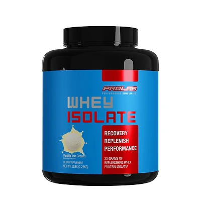 Prolab Whey Protein Isolate Healthy - Vanilla Ice Cream (75 Servings) Zero Sugar
