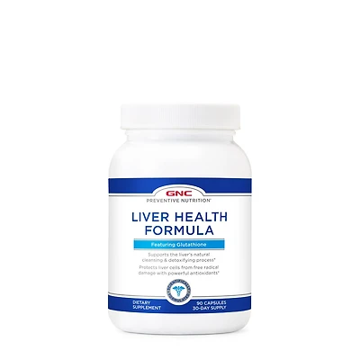 GNC Preventive Nutrition Liver Health Formula - 90 Capsules (30 Servings)