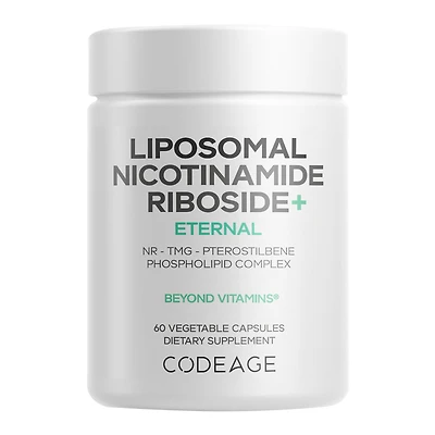 Codeage Liposomal Nicotinamide Riboside+ Vitamin B - 60 Capsules (60 Servings)