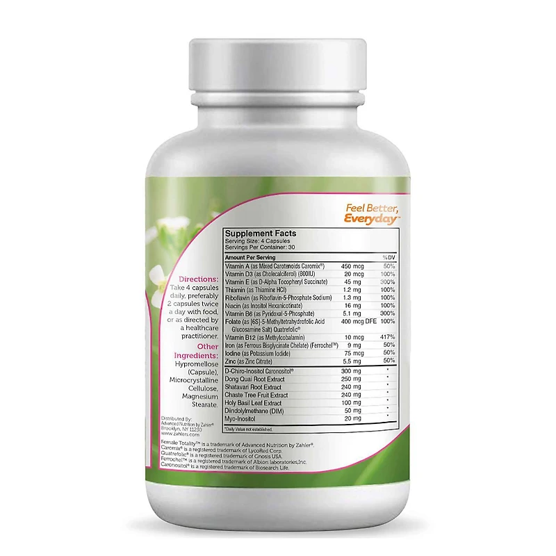 Female Totality™ - 120 Capsules (30 Servings)