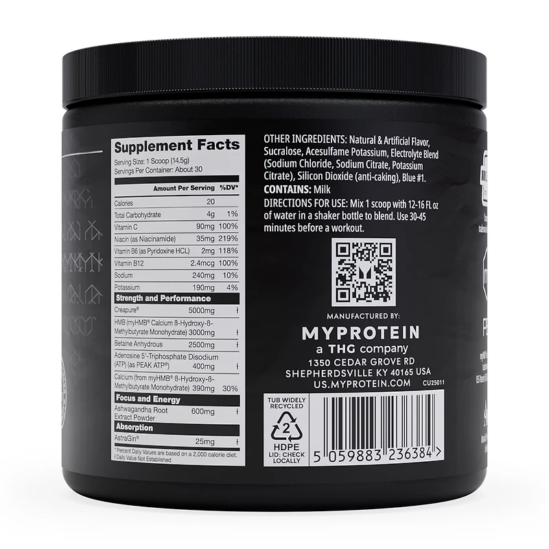 Hyrox: The Creatine - Blue Raspberry (30 Servings)