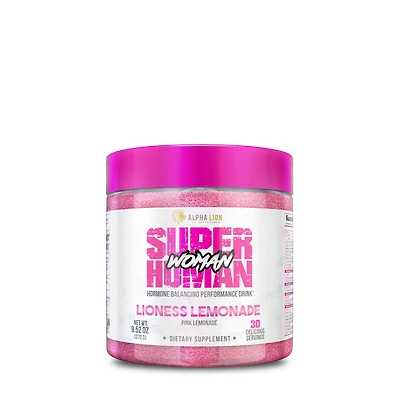 Alpha Lion Superhuman Woman Hormone Balancing Performance - Lemonade 9.52 Oz. (30 Servings)
