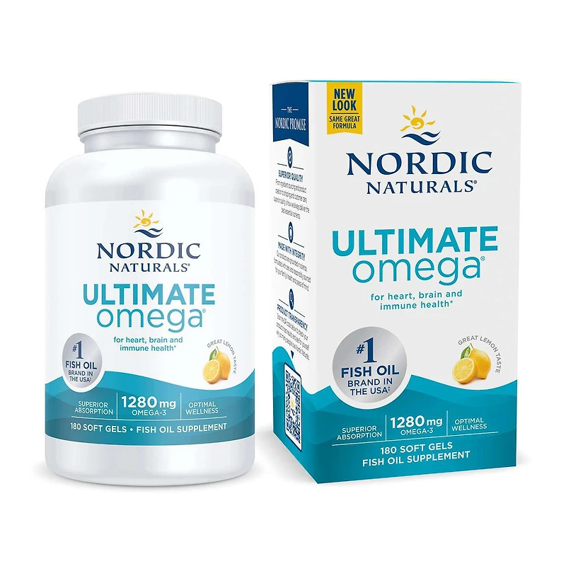 Ultimate Omega® Soft Gels - 180 Softgels (90 Servings)