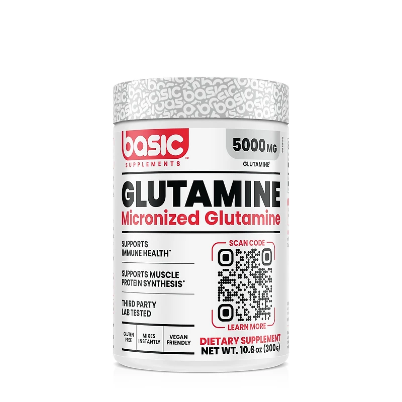 Basic Supplements Glutamine (60 Servings)