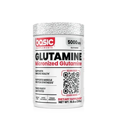 Basic Supplements Glutamine (60 Servings)