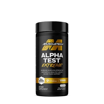 MuscleTech Alpha Test Extreme Healthy - 150 Capsules (30 Servings)