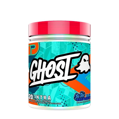 GHOST Intra Eaa Bcaa Hydration Vegan - Blue Raspberry (20 Servings)