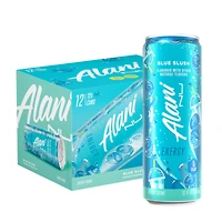 Alani Nu Energy Drink Gluten-Free - Blue Slush 12Oz. (12 Cans) Zero Sugar