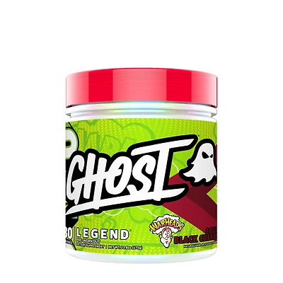 GHOST Legend V4 Pre-Workout Vegan - Warheads Sour Black Cherry (30 Servings)