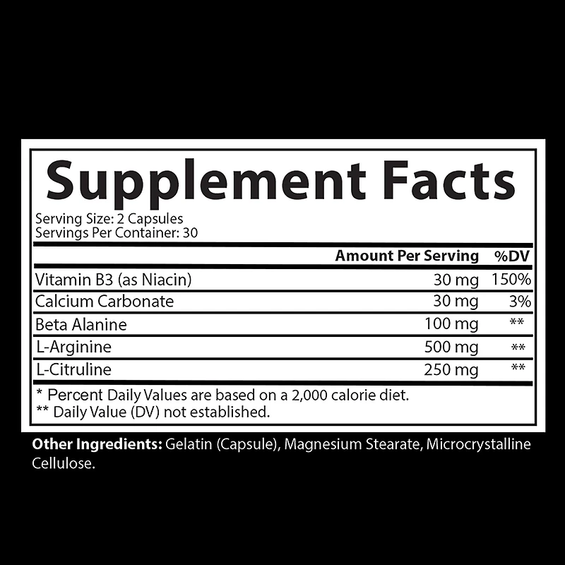 Monster Test: Extreme N.O. Boost - 60 Capsules (30 Servings)