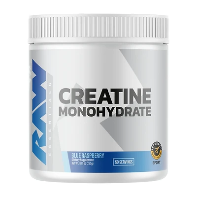 Raw Nutrition Creatine Plus - Blue Raspberry (30 Servings)