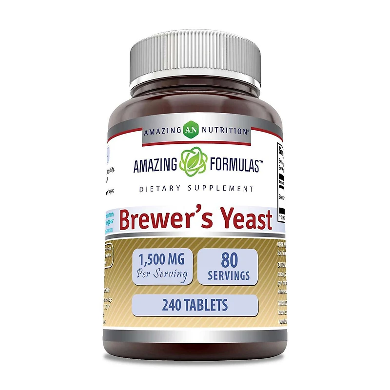 Brewer's Yeast - 240 Tablets (80 Servings)