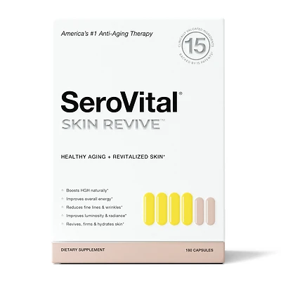 SeroVital Serovital Skin Revive Healthy - 180 Capsules (60 Servings)