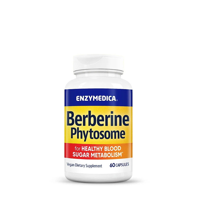 ENZYMEDICA Berberine Phytosome Healthy - 60 Capsules (60 Servings)