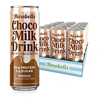 Barebells Choco Milk Drink (12 Cans)