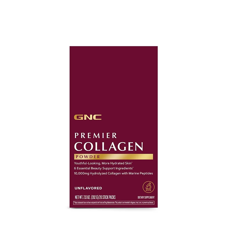 Premier Collagen Powder - Unflavored (20 Stick Packs)