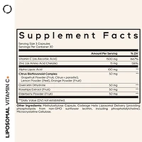 Liposomal Vitamin C+ - 90 Capsules (30 Servings)