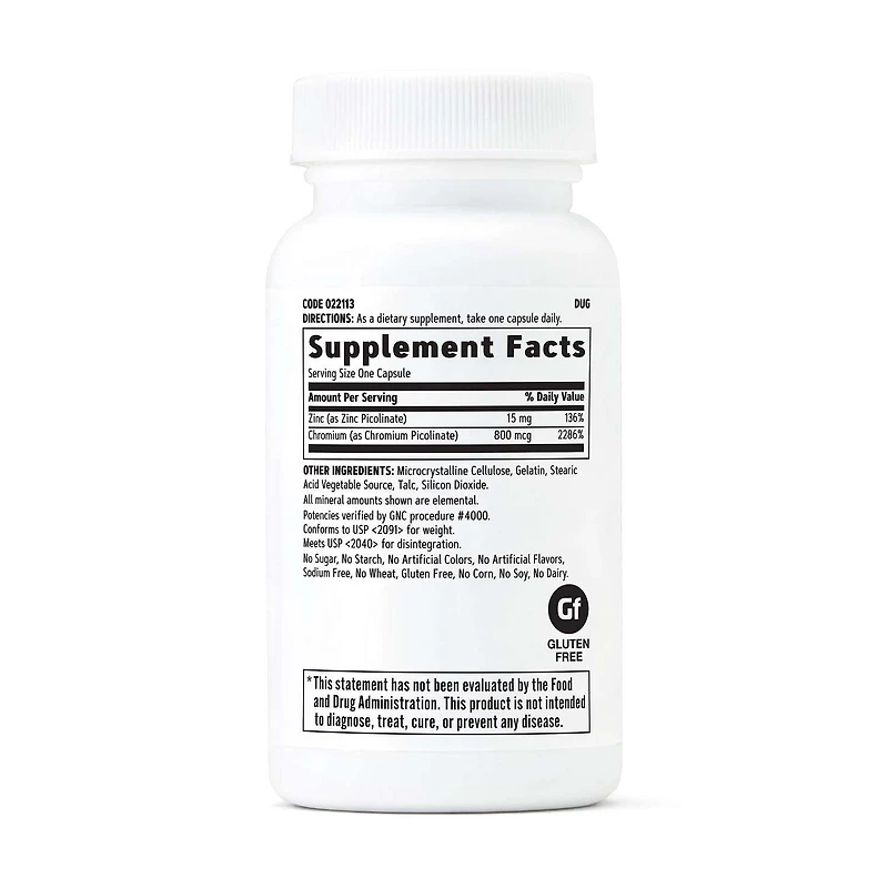 Ultra Chromium Picolinate® 800 mcg - 60 Capsules (60 Servings)