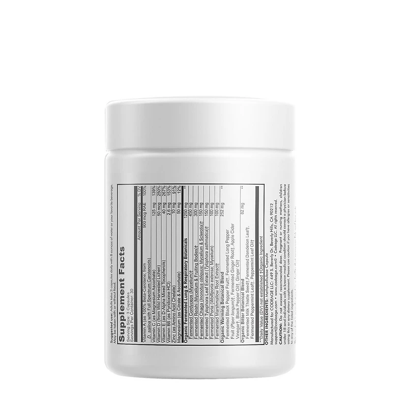 Lungs Vitamins + - 90 Capsules (30 Servings)