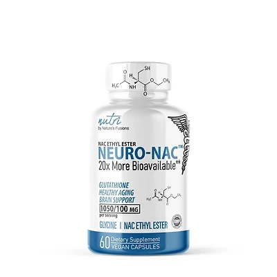 Nature's Fusions Brain Support Neuro-Nac Nac Ethyl Ester 50Mg Healthy - 60 Capsules (60 Servings)