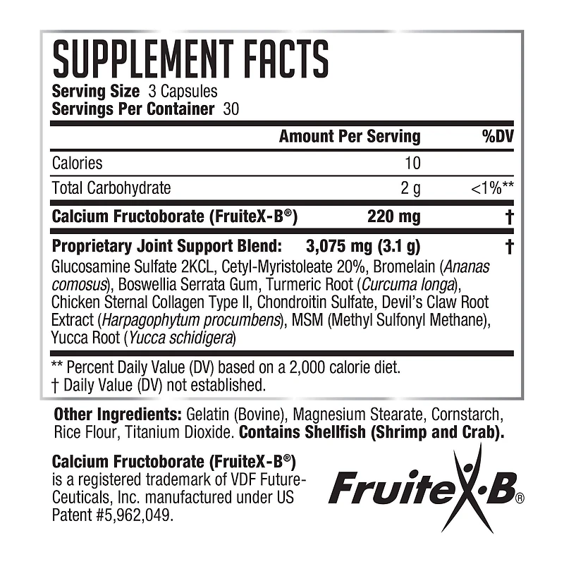 Dr. Joints® Advanced - 90 Capsules (30 Servings)