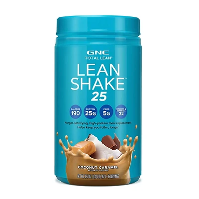 GNC Total Lean Shake 25 Healthy - Coconut Caramel (16 Servings)