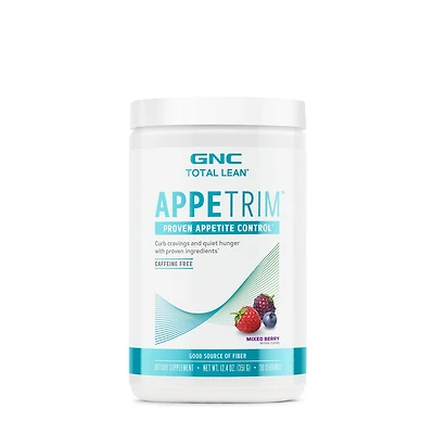 GNC Total Lean Appetrim Proven Appetite Control Healthy - Mixed Berry 12.4 Oz (30 Servings)