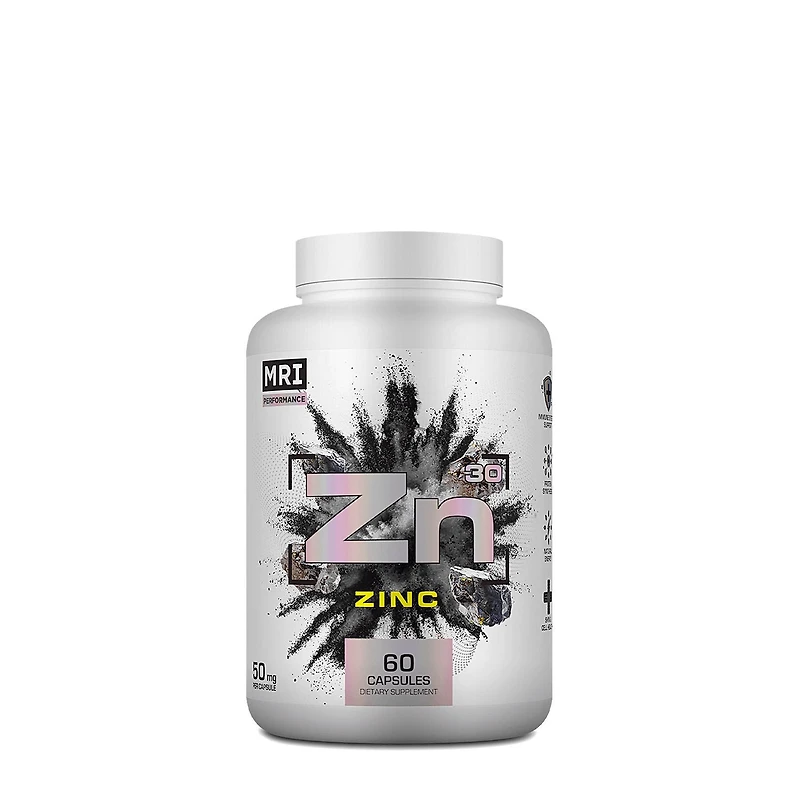 MRI Performance Zinc Dietary Supplement Healthy - 60 Capsules (60 Servings)