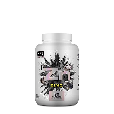 MRI Performance Zinc Dietary Supplement Healthy - 60 Capsules (60 Servings)
