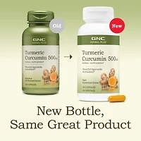 Turmeric Curcumin 500mg - 100 Capsules (100 Servings)