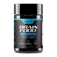 Brain Food Memory + Focus - 60 Capsules (30 Servings)