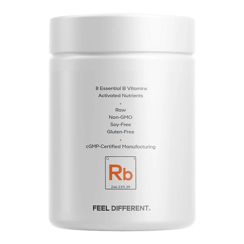 Raw Vitamin B-Complex - 60 Vegetable Capsules (60 Servings)