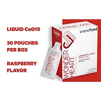 Nanofood Wonder Heart - Liposomal CoQ10 Liquid Supplement - 0.3 oz. (30 Servings)