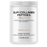 GLP-1 Collagen Peptides - Unflavored - 10.58 oz (30 Servings)