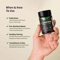 L-Arginine Power Complex - 60 Capsules (30 Servings)