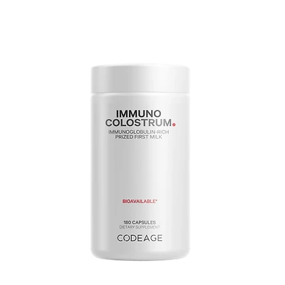 Codeage Immuno Bovine Colostrum - 180 Capsules (30 Servings)