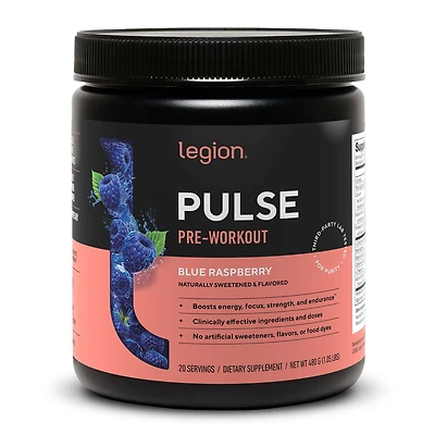 Pulse Pre-Workout - Blue Raspberry (20 Servings)