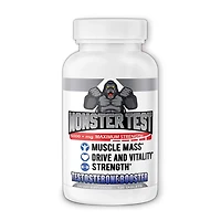 Monster Test - Testosterone Booster - 120 Tablets (30 Servings)