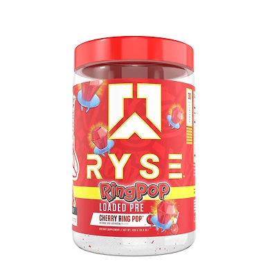 RYSE Loaded Pre - Cherry Ring Pop (30 Servings)