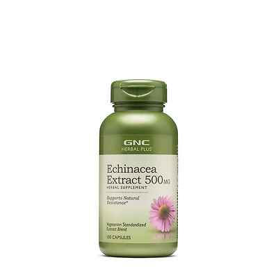 Echinacea Extract 500mg - 100 Capsules (100 Servings)