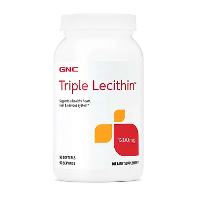 Triple Lecithin™ 1200mg - 90 Softgels (90 Servings)