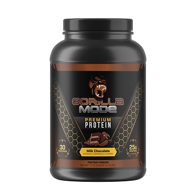 Gorilla Mind Mode Premium Protein - Milk Chocolate (30 Servings)