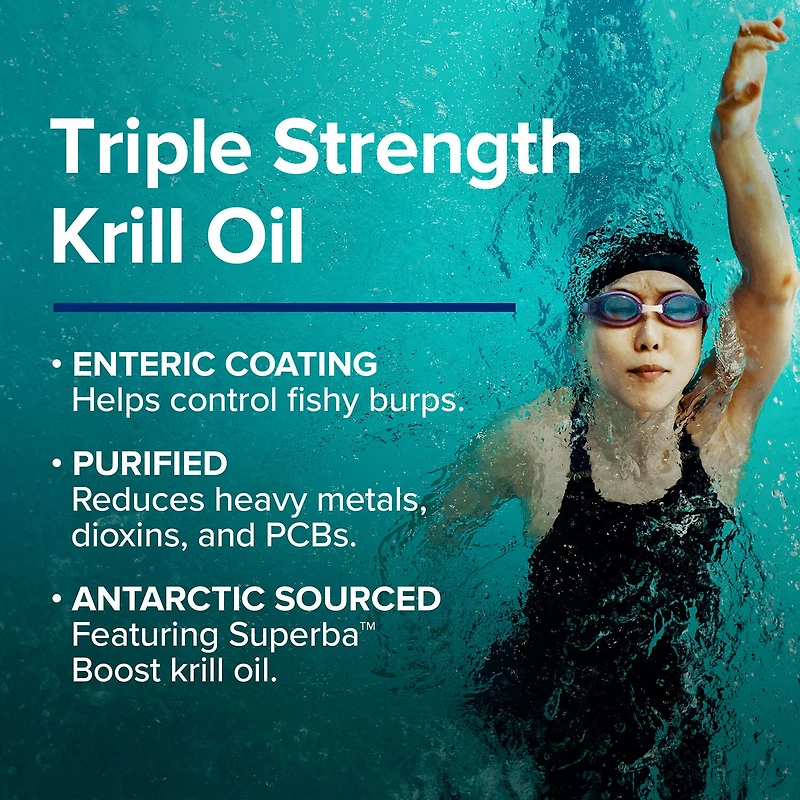 Triple Strength Krill Oil - 30 Softgels (30 Servings)