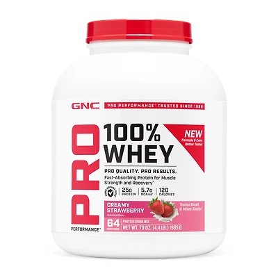 100% Whey 2.0 - Creamy Strawberry (64 Servings)